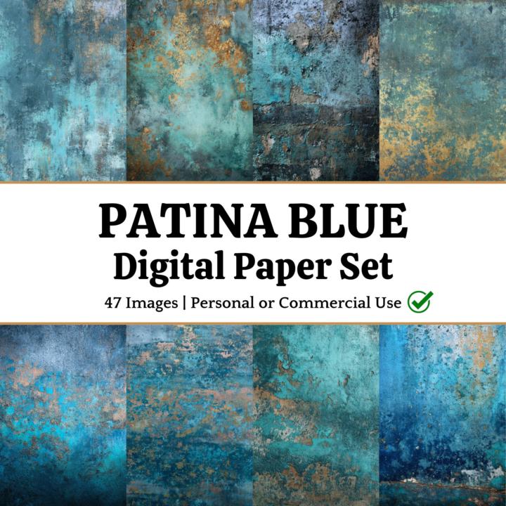 Happy New Year! Patina Blue + Mirror Balls 