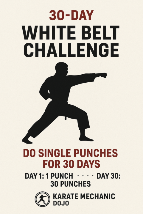 You're Invited to the 30-day White Belt Challenge