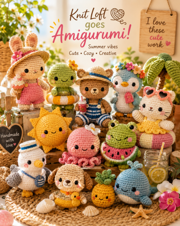🎉✨ North Knit Loft goes Amigurumi! 🧶