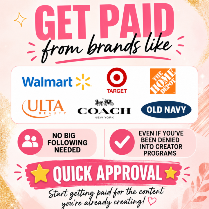 Get Paid to Promote Products from Your Favorite Brands