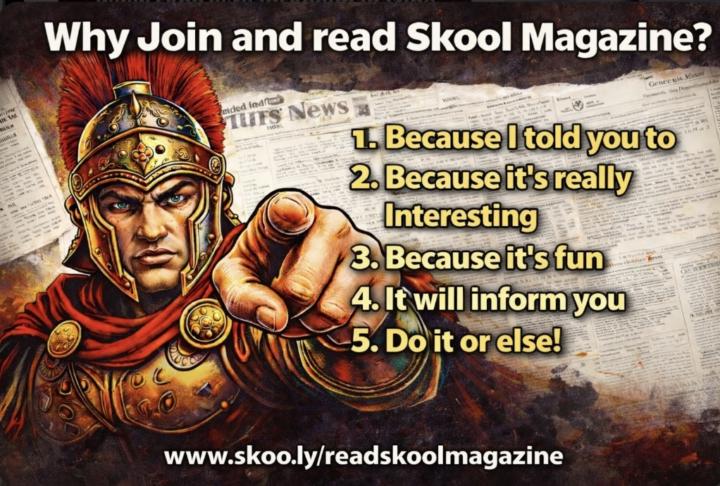 SkoolMagazine Will Help You Win @ Skool
