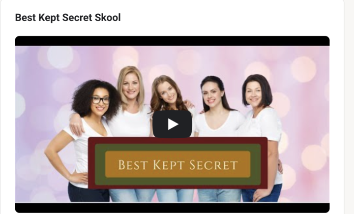 The Best kept Secret Skool.  