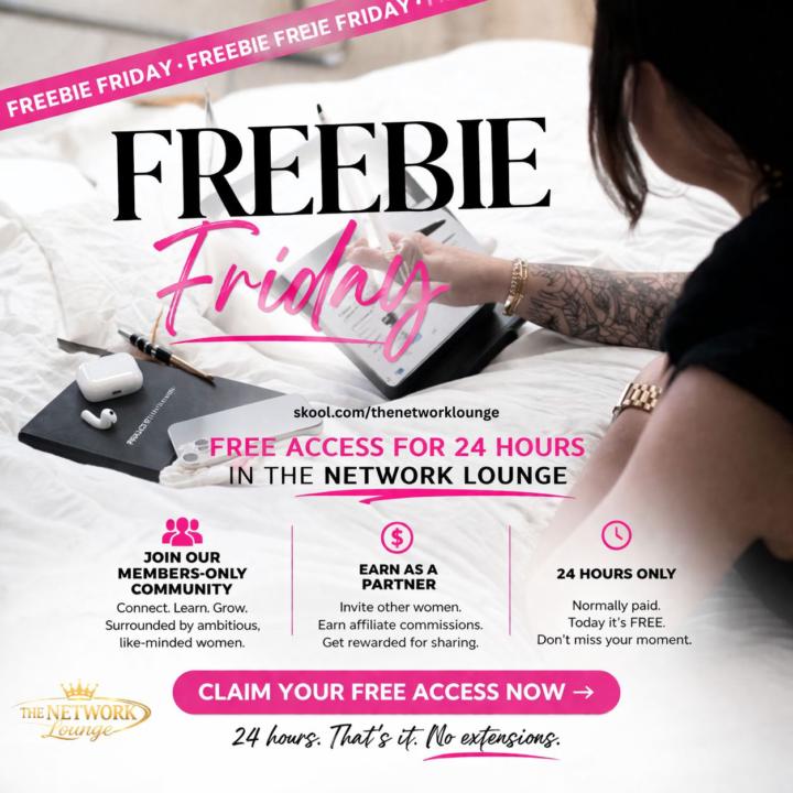 🔥 FREEBIE FRIDAY IS LIVE🔥