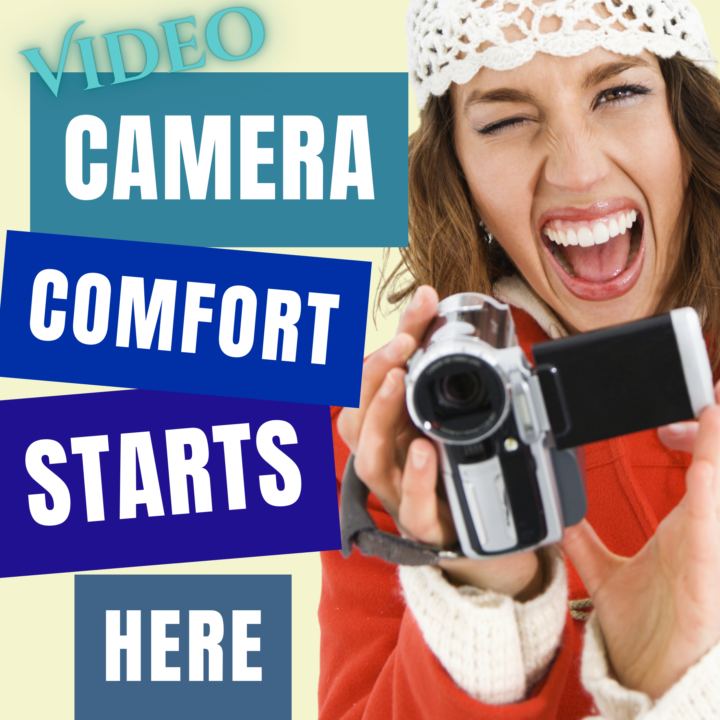 Ever wish you could feel calm and confident on camera?