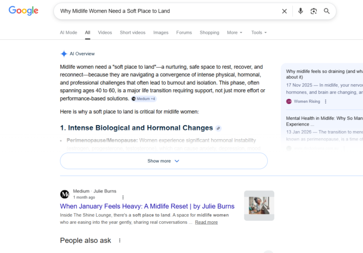 #win - I can't believe it; one of my articles came up on google