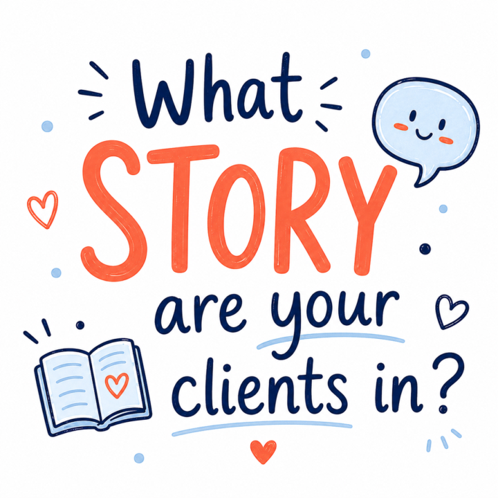 What STORY are your clients in when they find you?