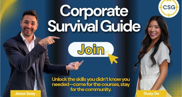 Corporate Survival Guide - Accepting 30 free members to become affiliates