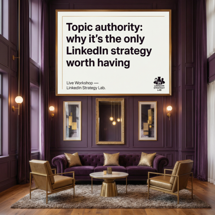 How to build topic authority on LinkedIn in 2026