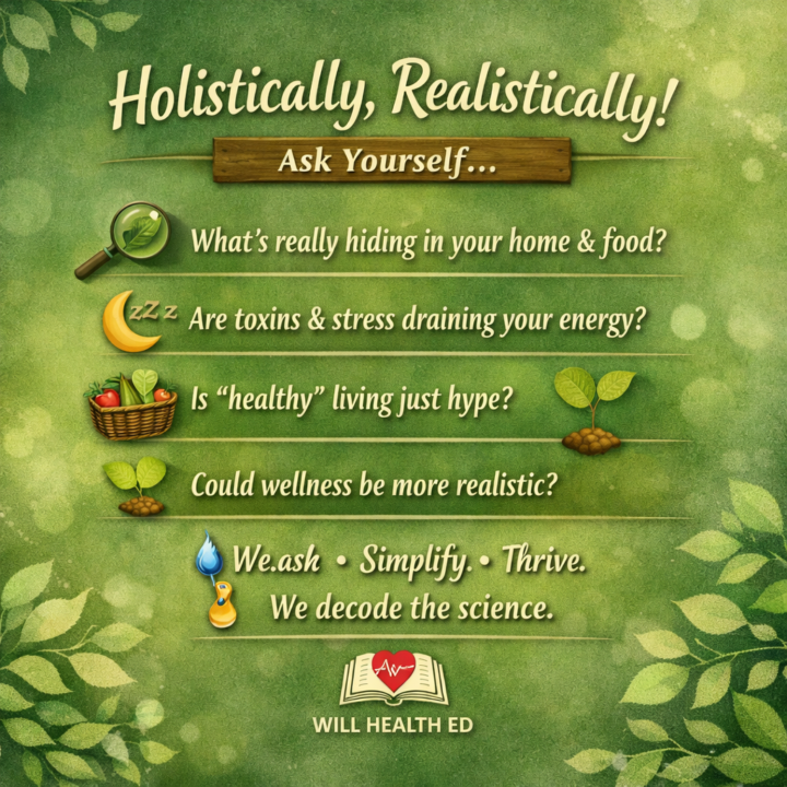 🌿 Holistically, Realistically! — Wellness That Makes Sense