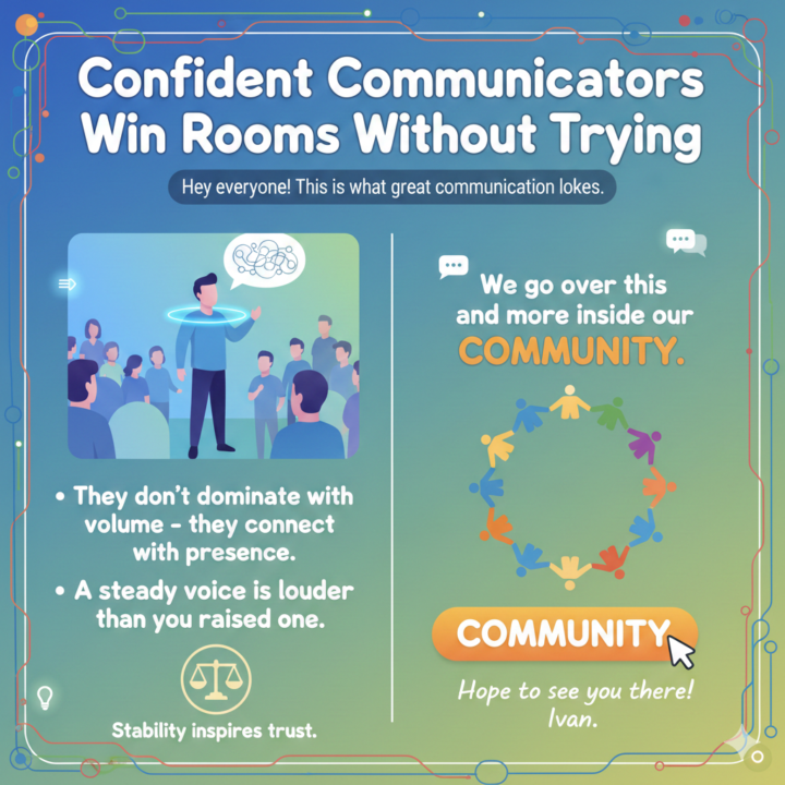 Confident Communicators Win Rooms Without Trying