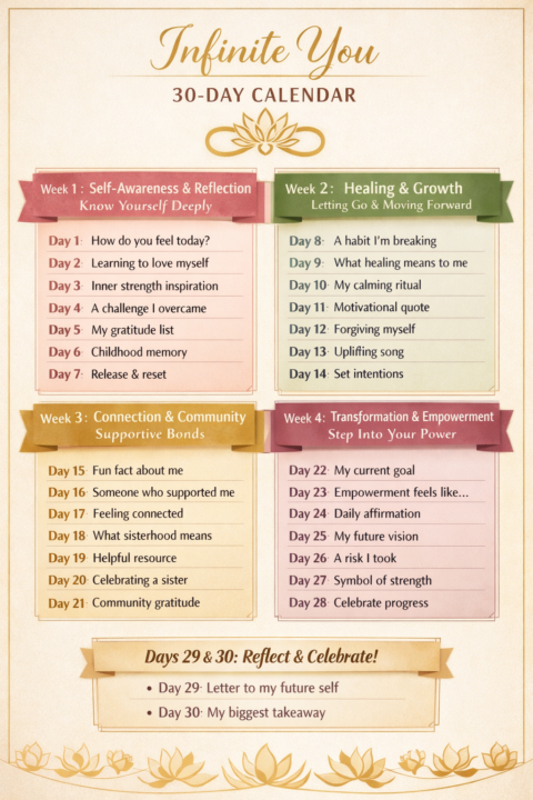 🌟 Infinite You – Women’s Transformation Community