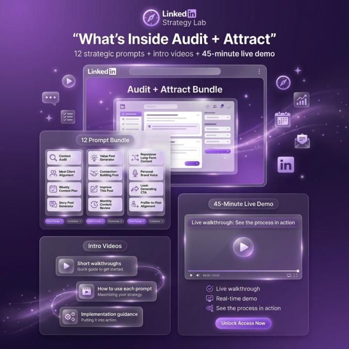 Sample LinkedIn Prompt Inside ✨