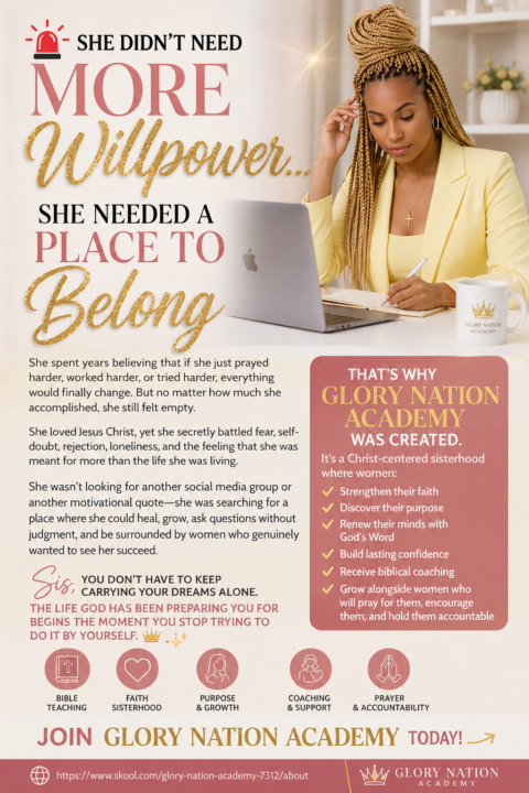 🚨 She Didn’t Need More Willpower… She Needed a Place to Belong