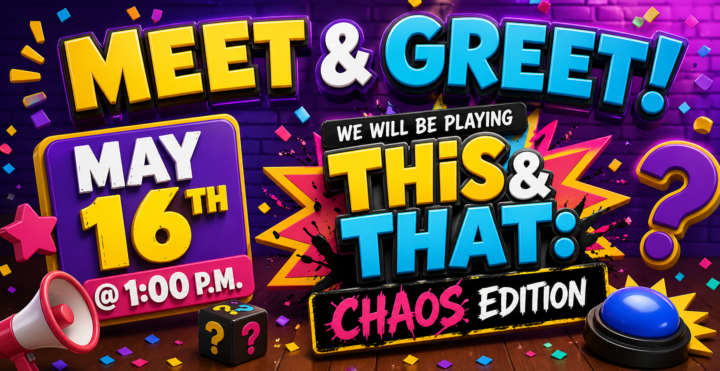 Live Event Coming May 16th