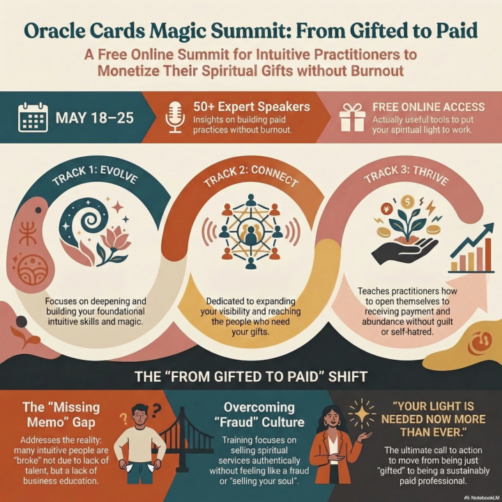 ❣️The Summit Audience Problem Nobody Talks About - Oracle Cards Magic Summit - Spring Edition - Applications are open now. 