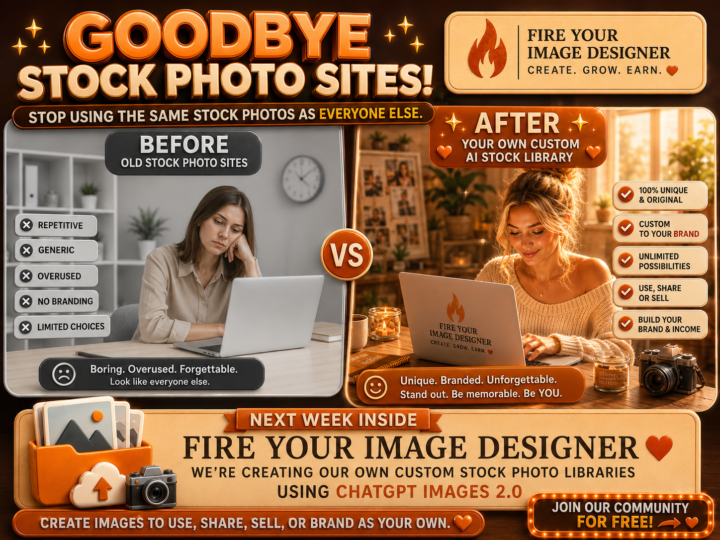 Starting Tomorrow - Inside Fire Your Image Designer