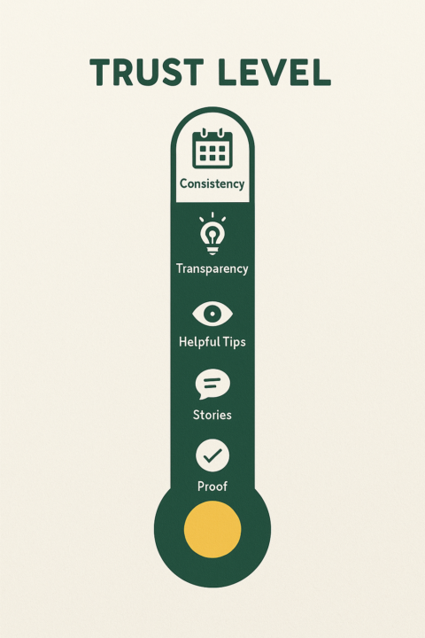 What actually builds trust online? (Let’s spill the digital tea 🫖 )