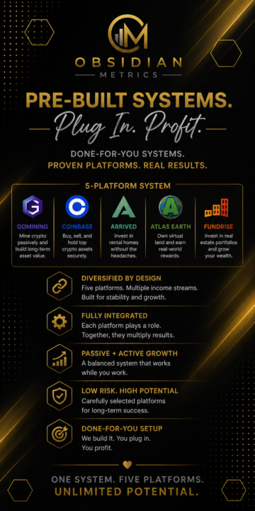 Obsidian Metrics — Financial Education Community