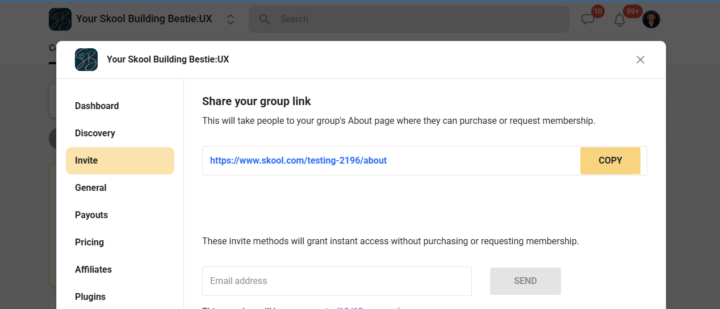 📣 EVERY POST should have Your Group Link 📣