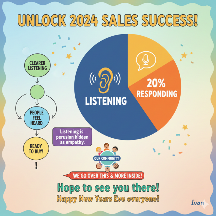 A Good Sales Call Is 80% Listening