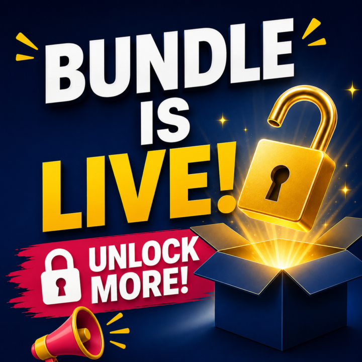 Unlock 🔓 More Bundle is LIVE! ✨