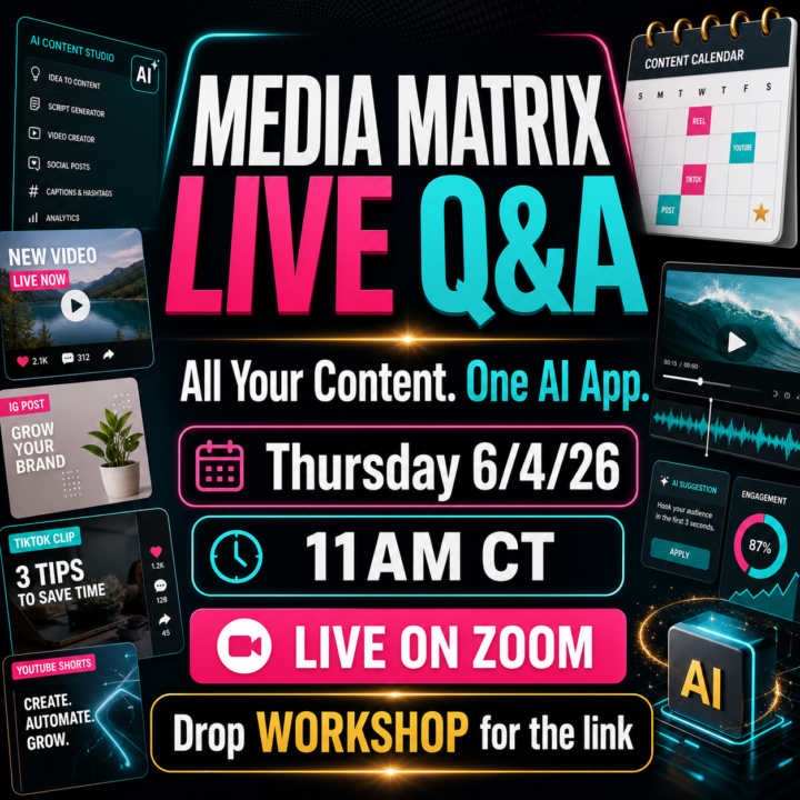 💥 ALL YOUR CONTENT. ONE AI APP. LIVE Q&A. 💥
