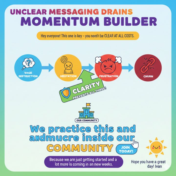 Unclear Messaging Drains Momentum