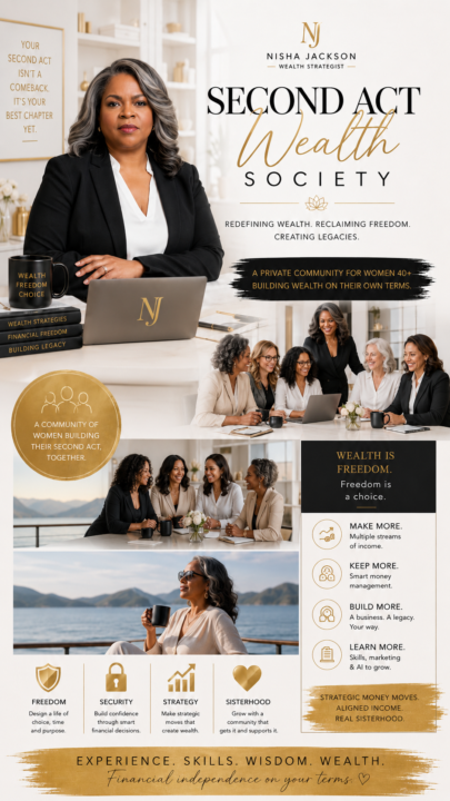 🔥Women ages 40+, are you tired of just surviving in today's economy?
