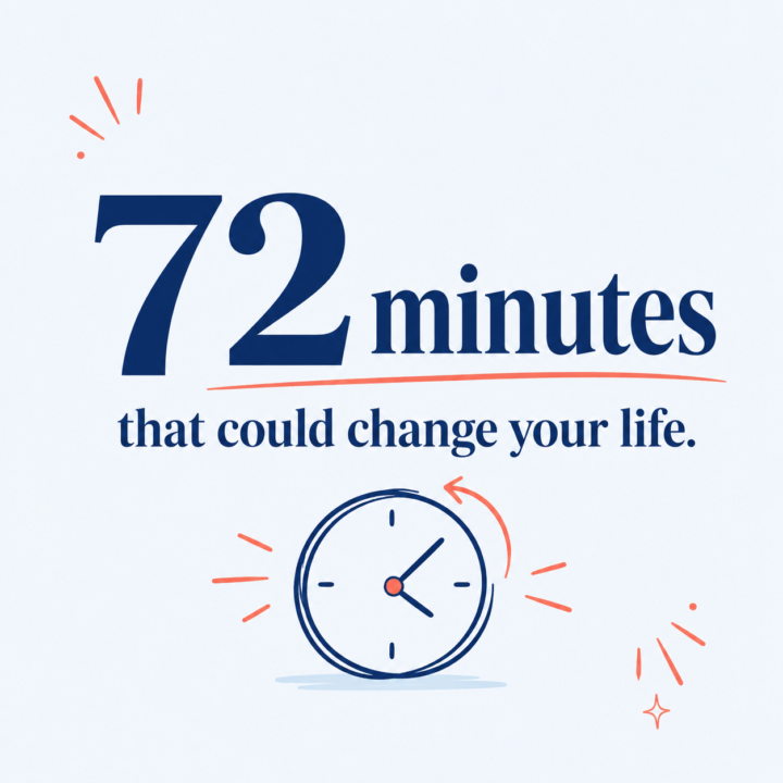 👀 72 Hours to let 72 Minutes change your world! 