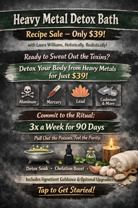 ⚗️ Heavy Metal Detox Bath 🛁 Recipe Sale — Only $39! 