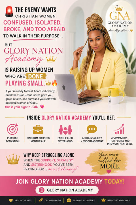  The enemy wants Christian women confused, isolated, broke, and too afraid to walk in their purpose…