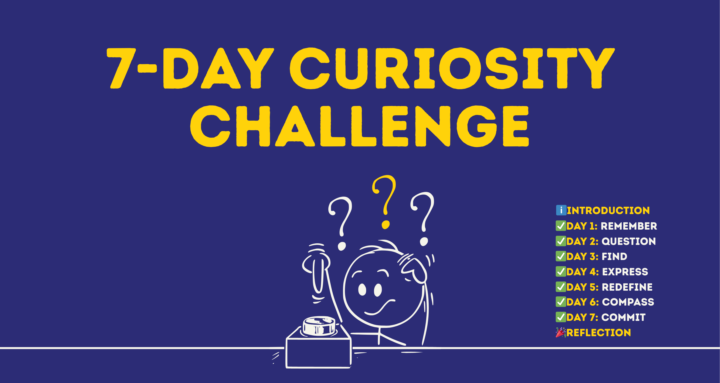 #CommunityCalendar - ✅ 7-Day Curiosity Challenge