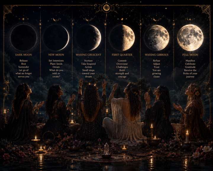 🌑 Journey with the Moon 🌕
