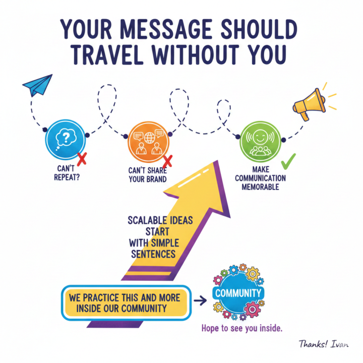 Your Message Should Travel Without You