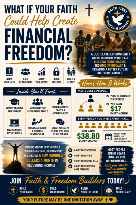 ✝️ What If Your Faith Could Help Create Financial Freedom?