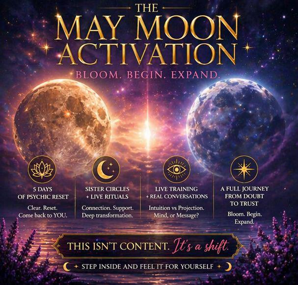 It's here. It's finally here. 🌕🌸🌑