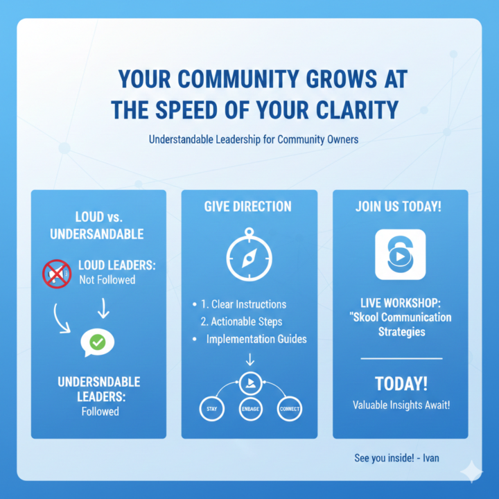 Your Community Grows at the Speed of Your Clarity
