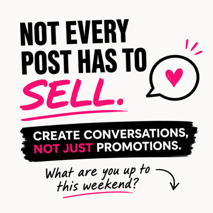🚨 You know what screams “I’m trying to sell you something” without actually saying it?