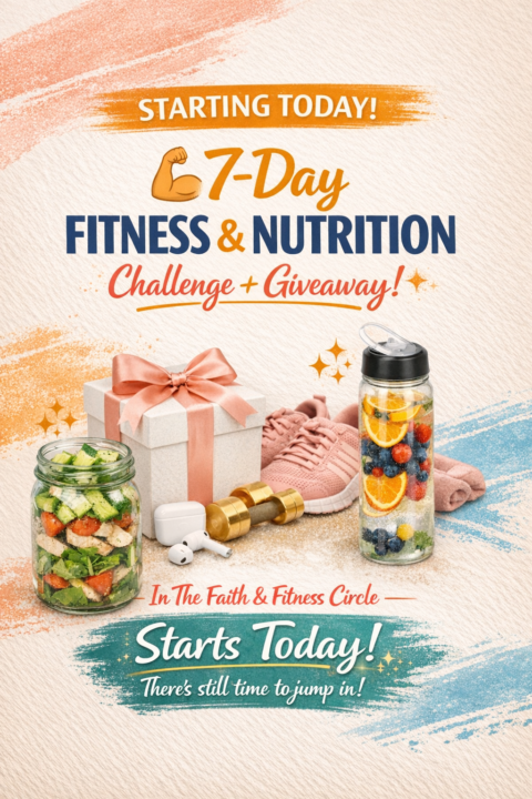 🔥 The Faith & Fitness Challenge + Giveaway Begins TODAY! 🔥