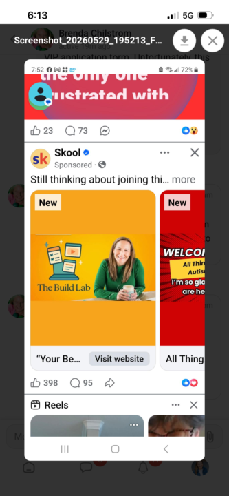 We’re in an ad!!!
