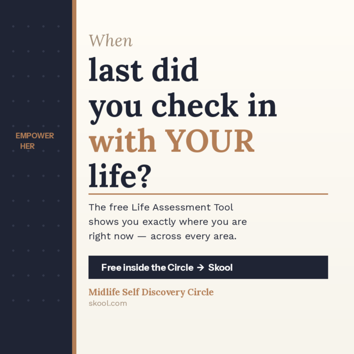 🎯 FREE  Life Assessment for Women in Midlife