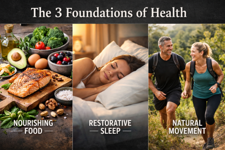 Food, Sleep, Movement: The Real Foundations of Health