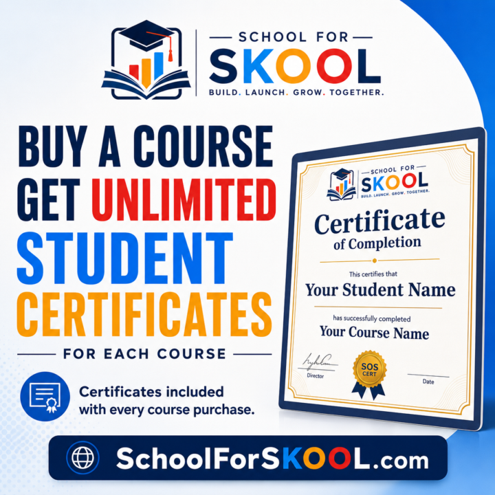 Need support for your group? Course, Certificates, Audits?