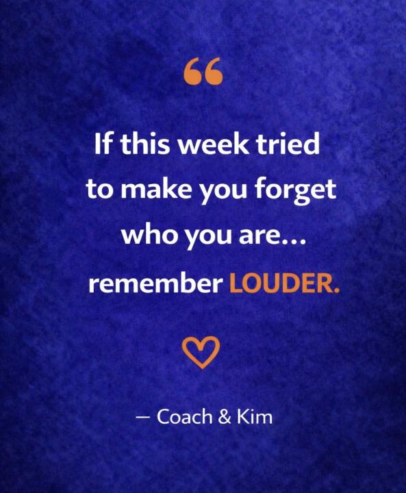 Where did your True Self show up this week?