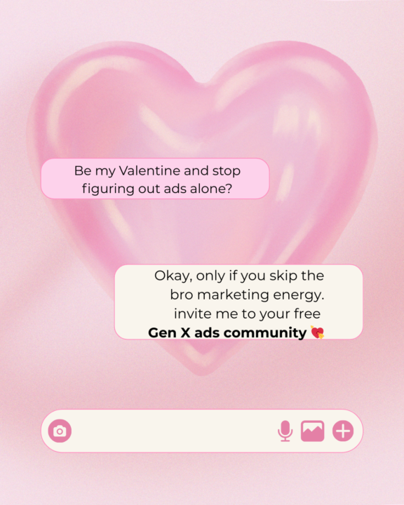Be My Valentine and stop figuring out ads alone