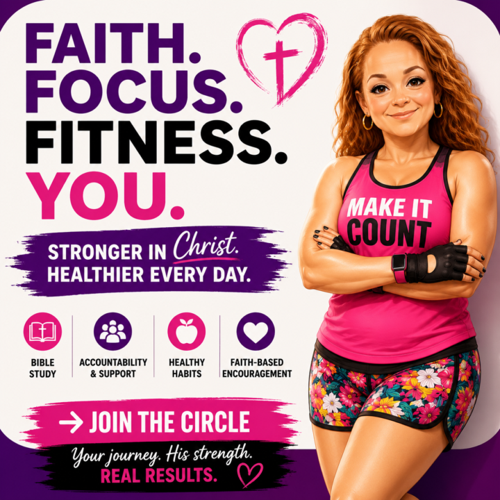 Stronger Faith. Healthier Habits. Real Results. 💜