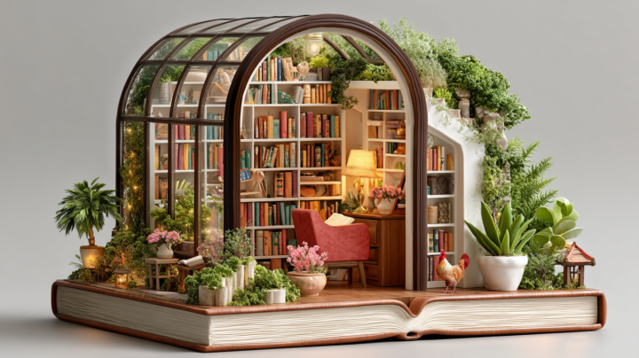 31 Mays of Prompts (2026) | Day 11 of 31 - Diorama of Architectural Library