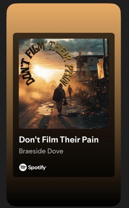 The first song I actually recorded…