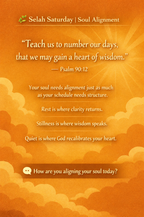 🌿 Selah Saturday | Soul Alignment (CLASSIFIEDS Edition)