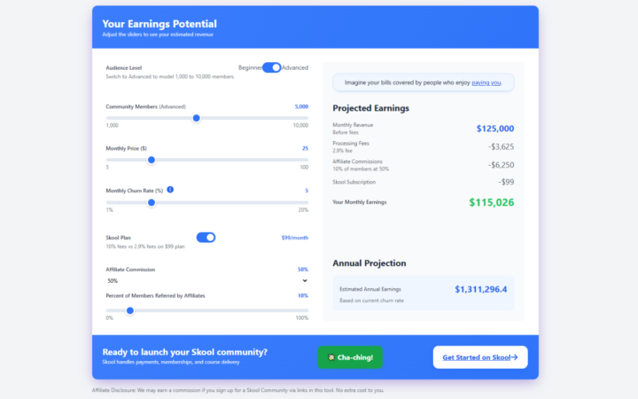 Try the Skool Profit Calc I made